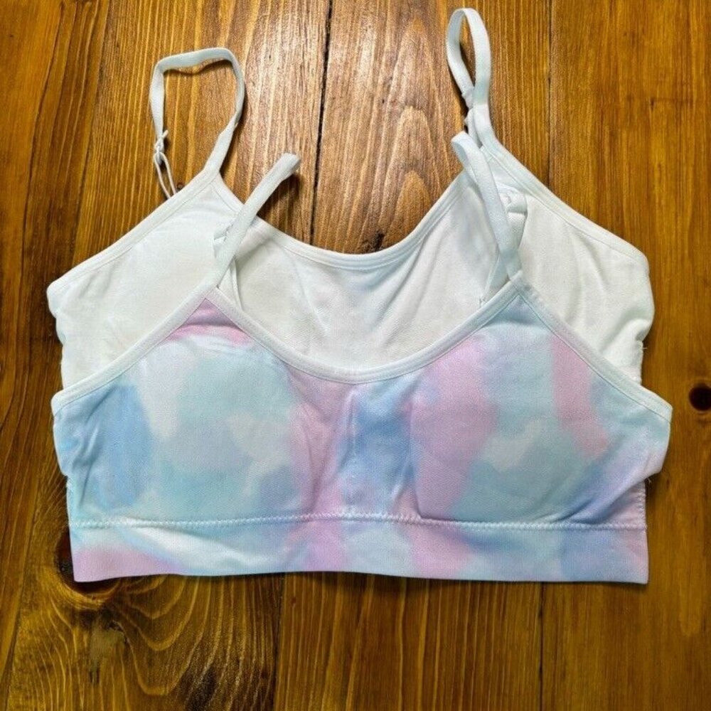 Art Class Girl's 2 Pack Sports Bras, Size Small. NEW (Girls)